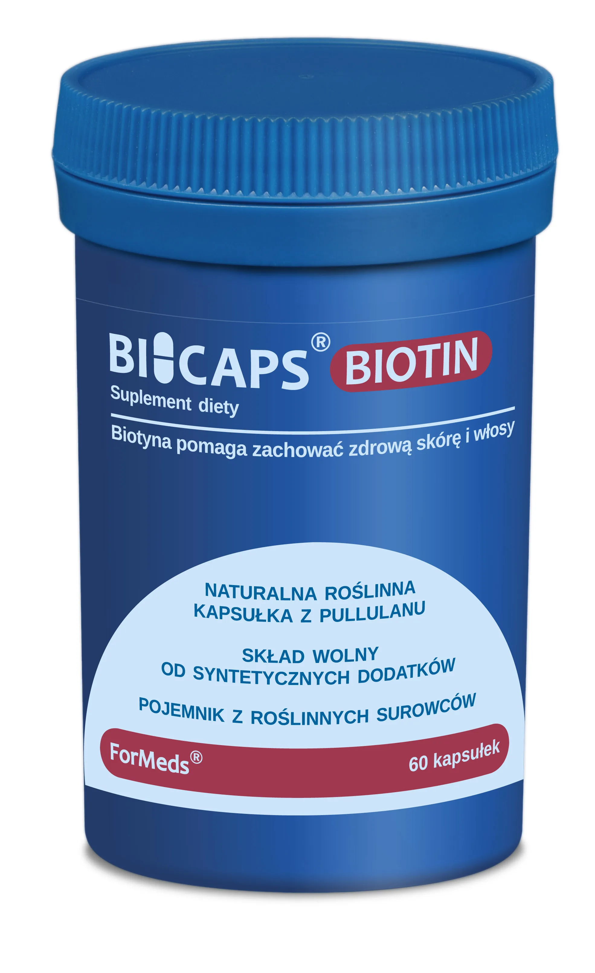 ForMeds Bicaps Biotyna, suplement diety, 60 kapsułek