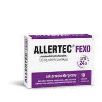 Allertec Fexo, 120 mg, 10 tabletek