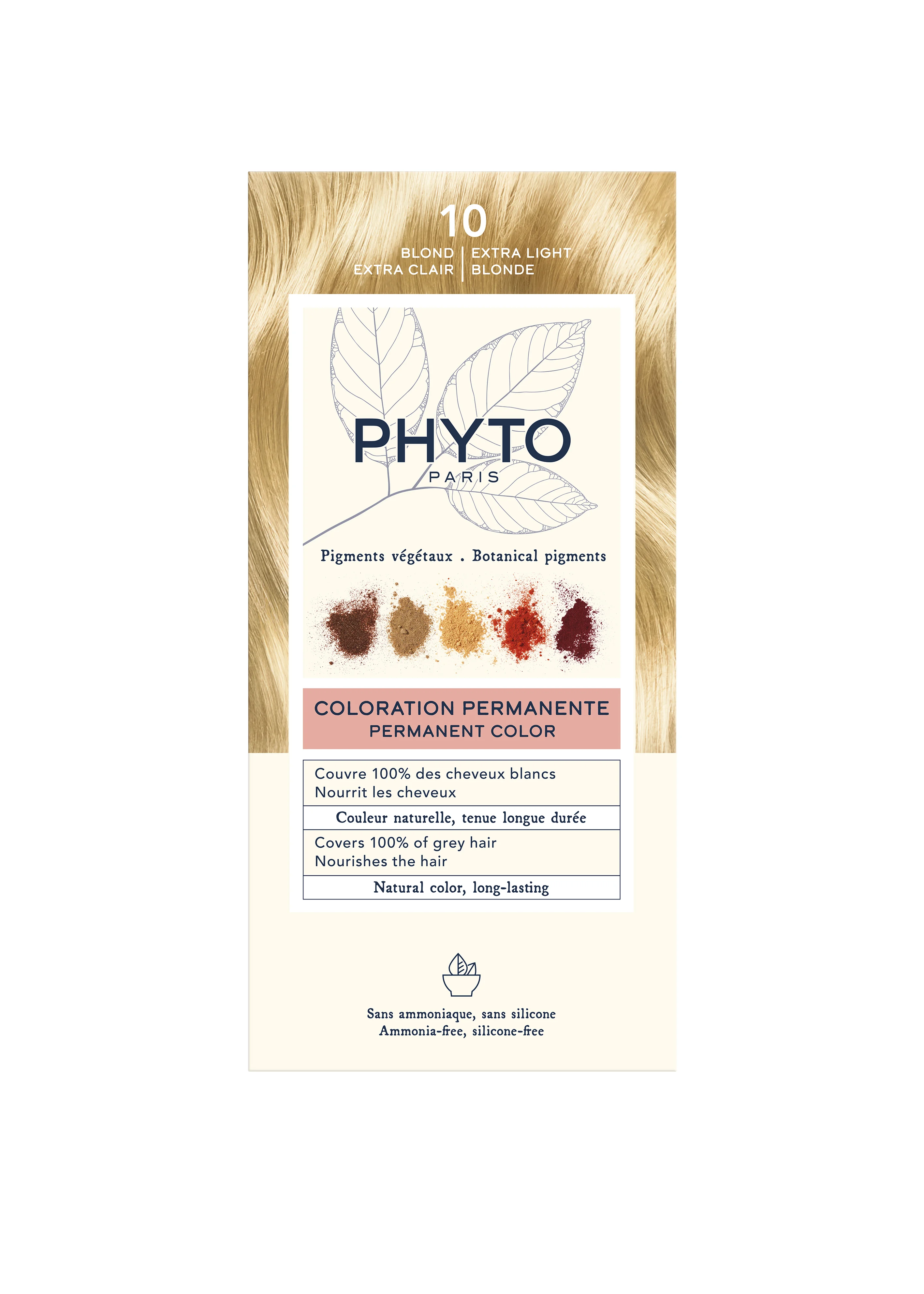 Phyto Phytocolor farba do włosów 10 Ekstra jasny blond, 112 ml