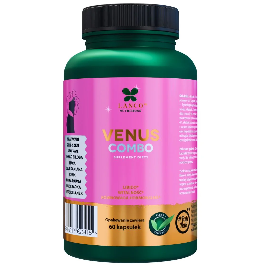 Lanco Nutritions Venus Combo 60 kapsułek