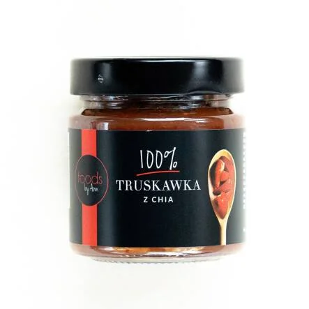 Food by Ann dżem 100% truskawka z chia, 200 g