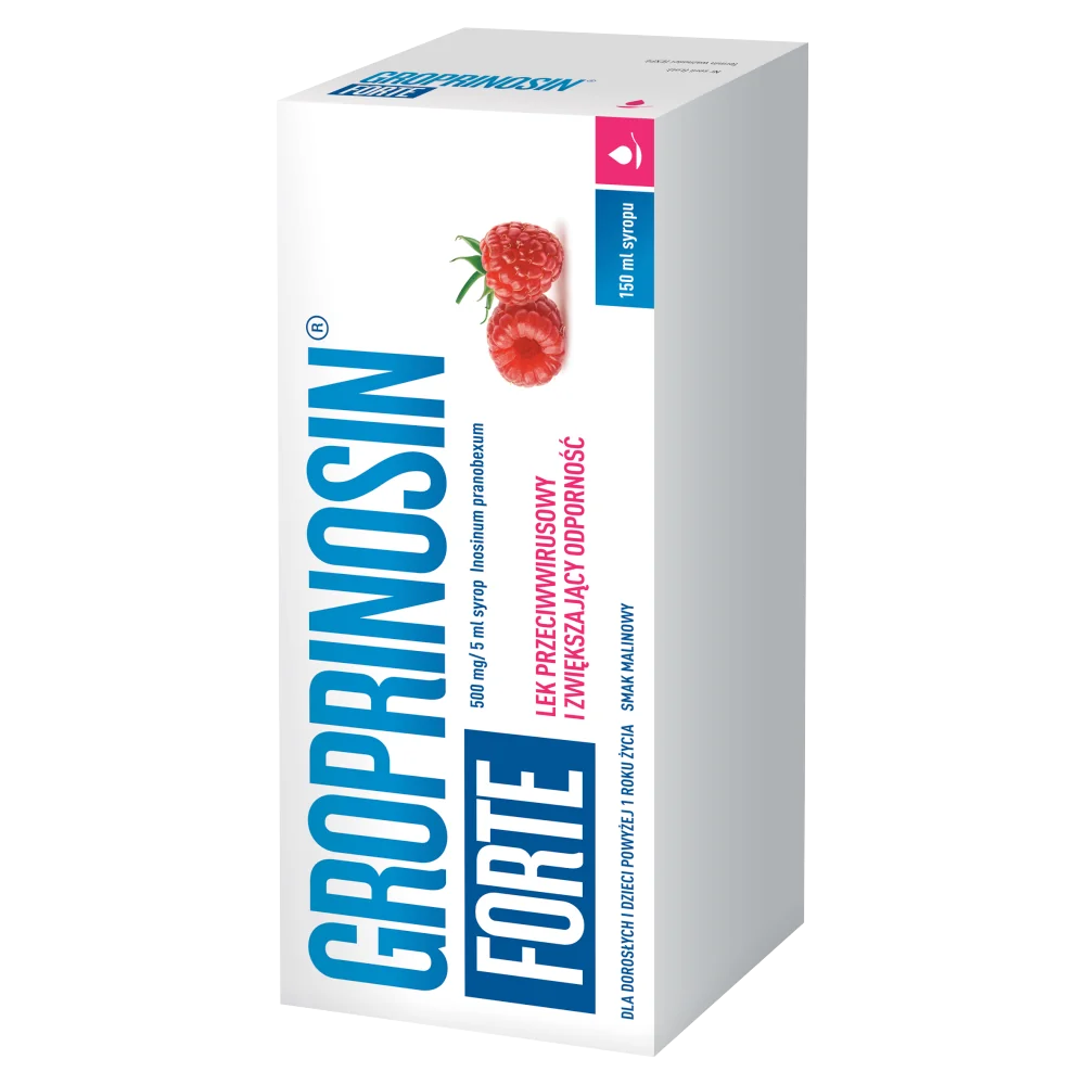 Groprinosin Forte 500 mg/ 5 ml, syrop, 150 ml