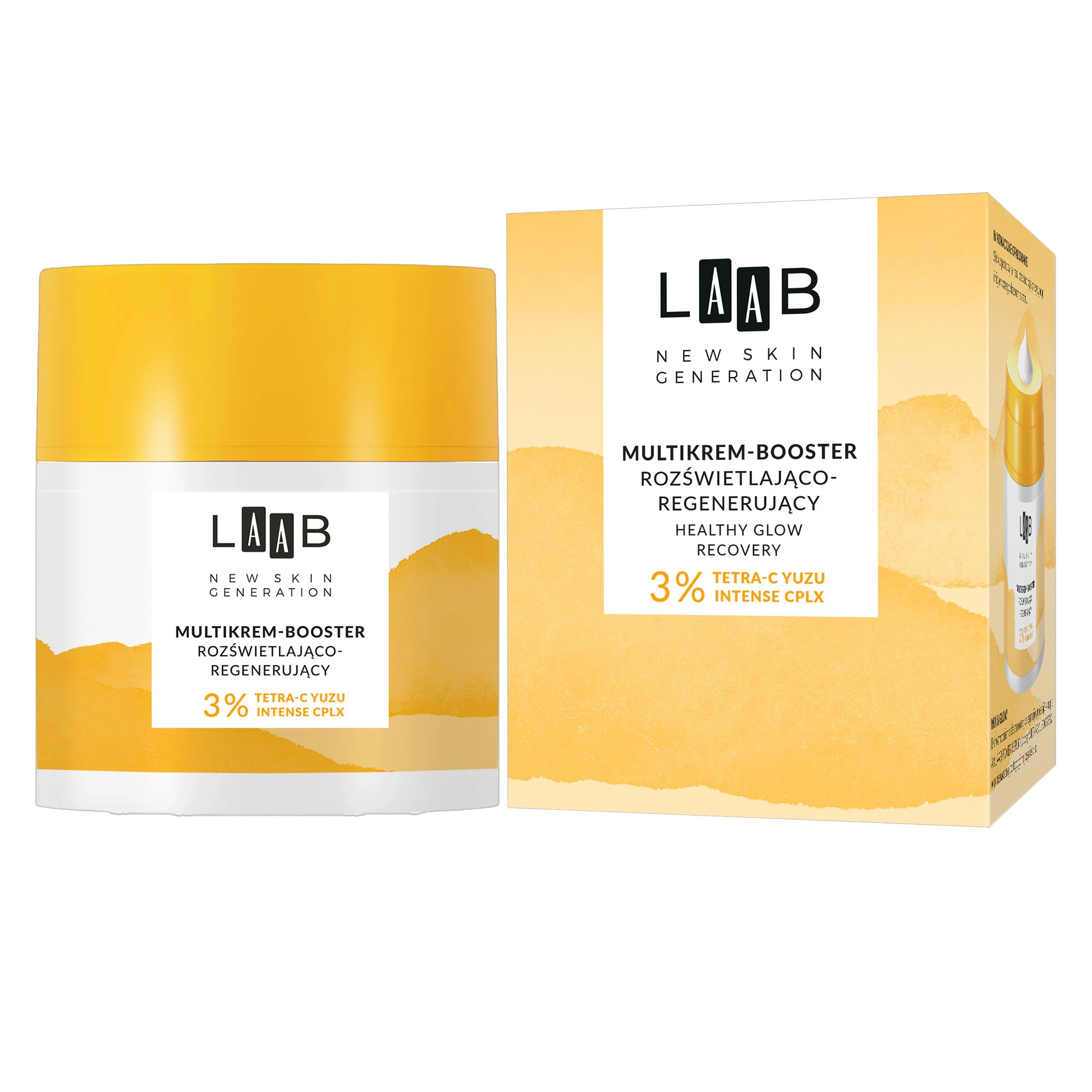 AA LAAB Tetra-C Yuzu multikrem booster rozświetlająco-regenerujący, 50 ml 