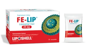 Fe-Lip Liposomal Iron 20 mg suplement diety, 30 saszetek
