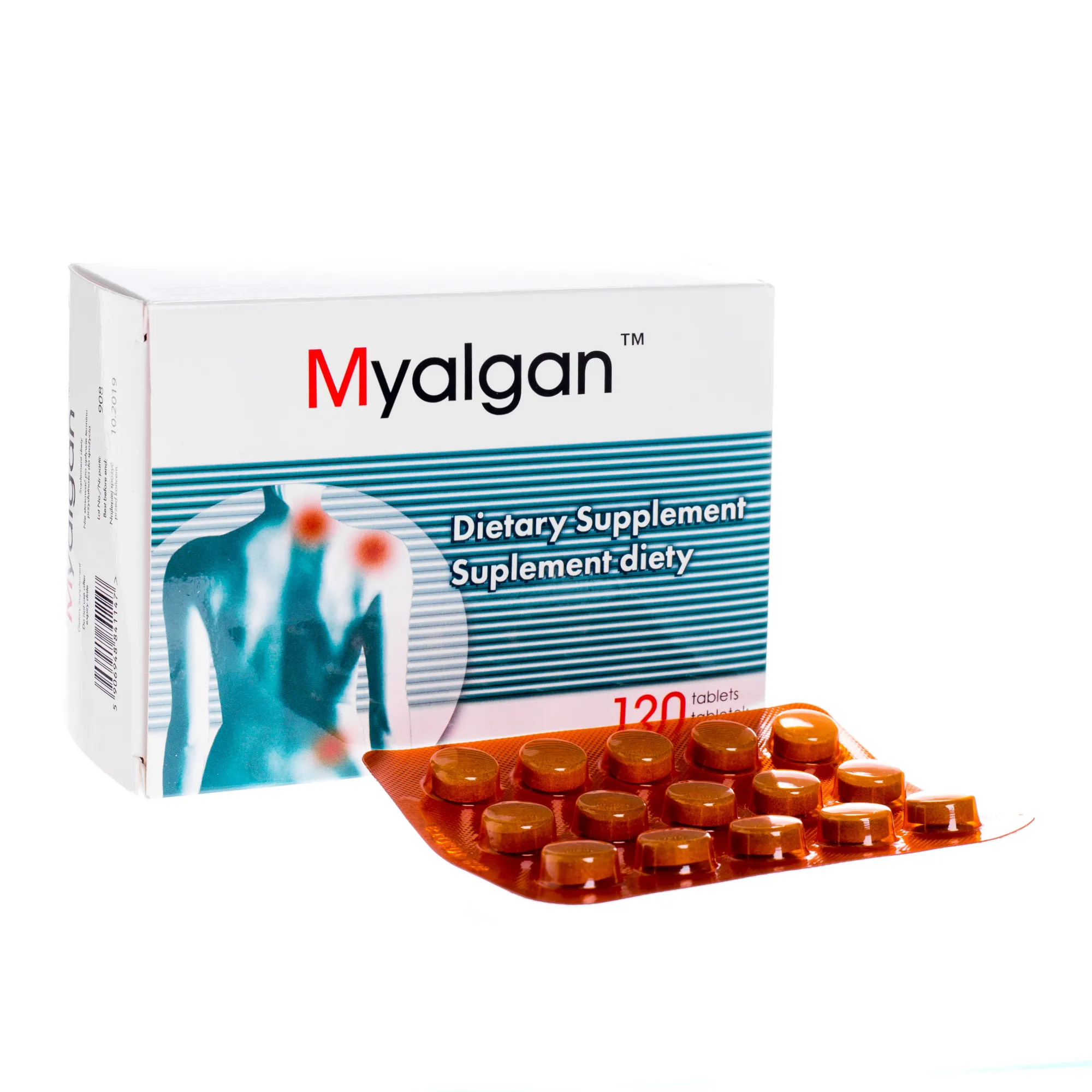 Myalgan, 120 tabletek 