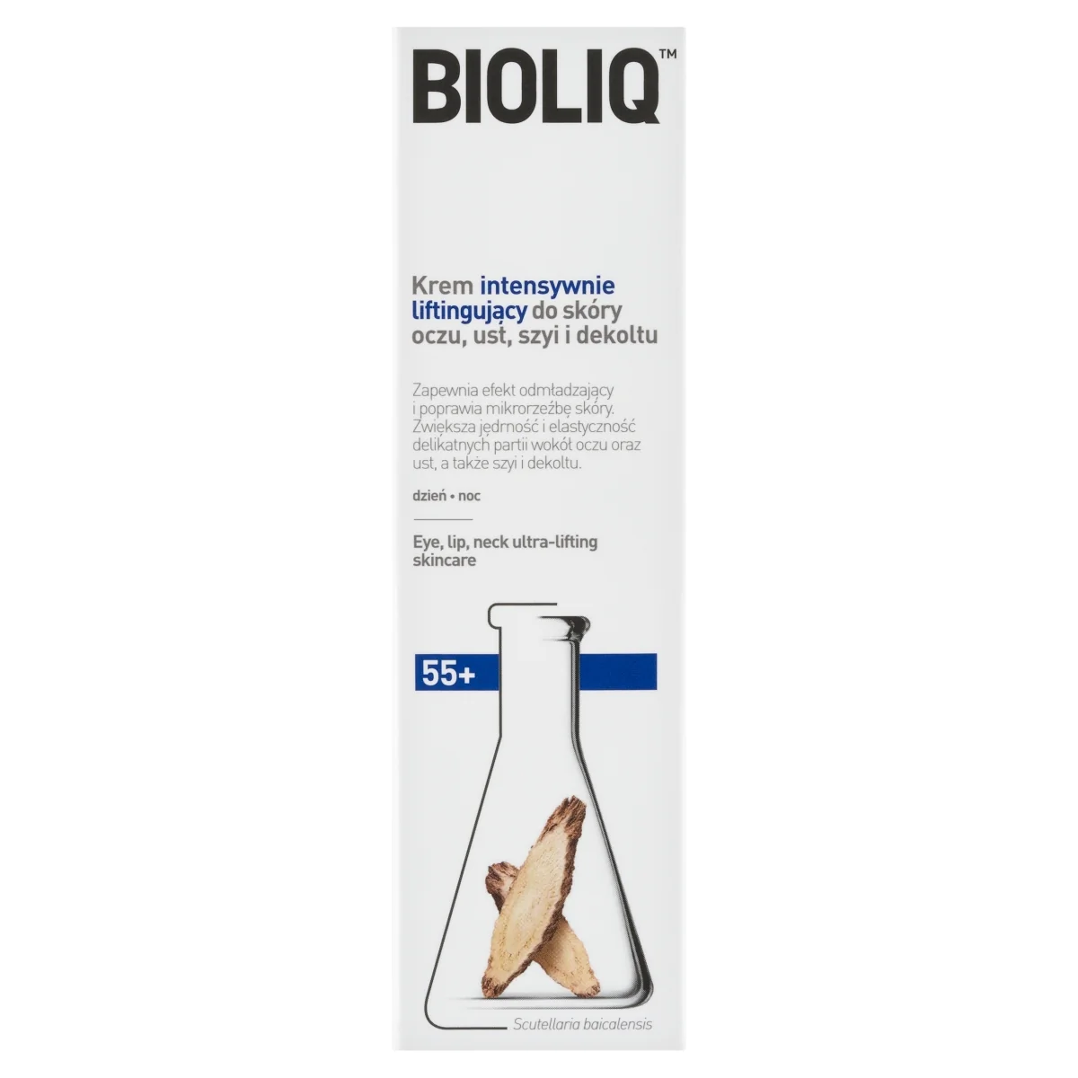 Bioliq 55+ krem intensywnie liftingujący do skóry oczu, ust, szyi i dekoltu, 30 ml