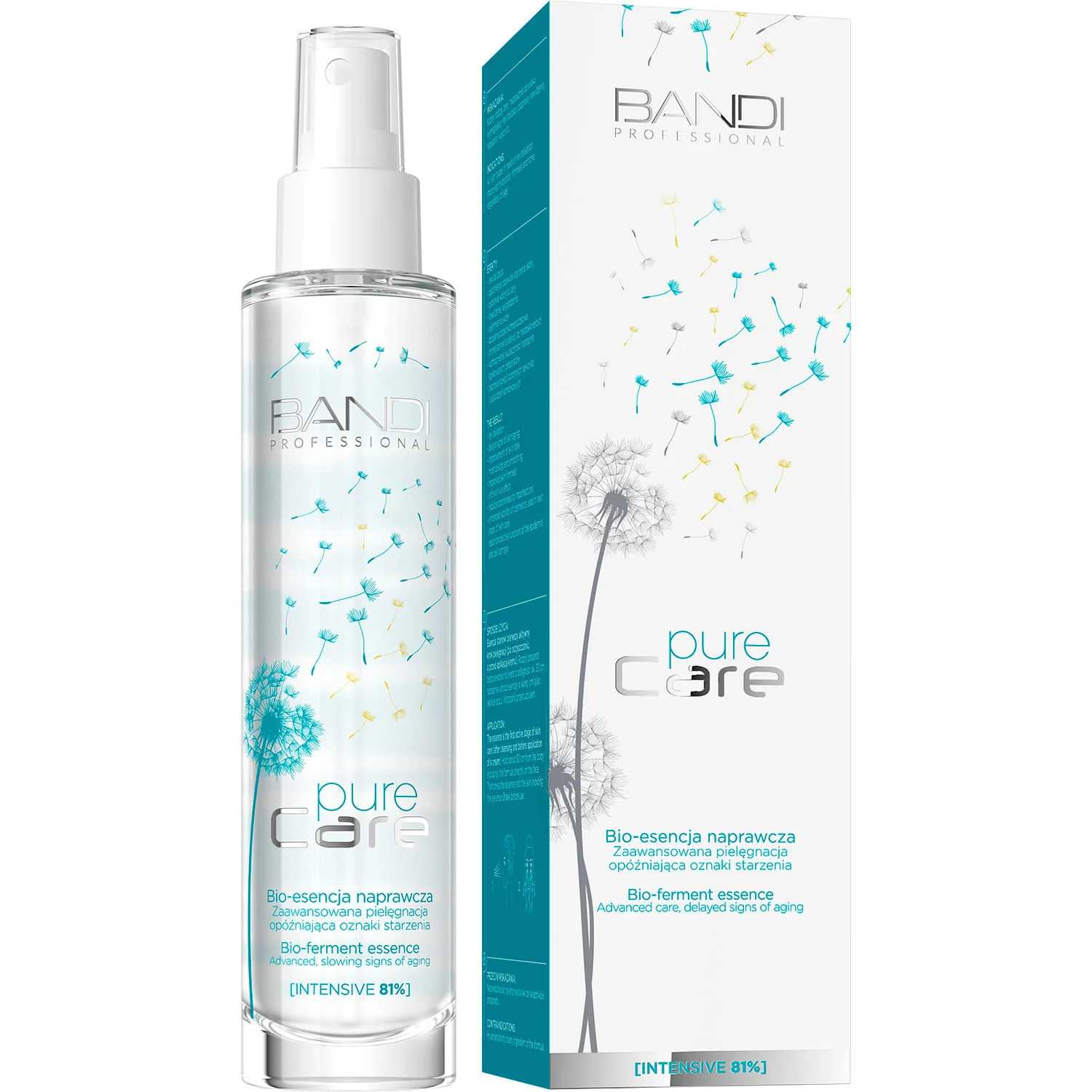 Bandi Pure Care Aktywna Esencja Bio-Rewitalizująca, 100 ml