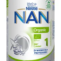 Nestle Nan Organic 1, mleko początkowe dla niemowląt od urodzenia, 400 g