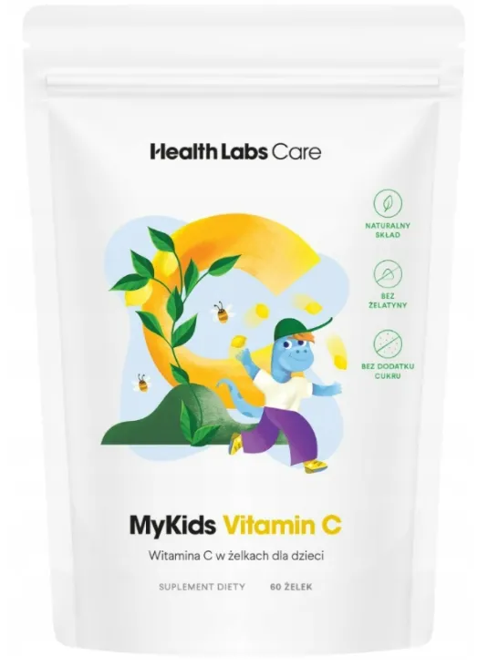 Health Labs MyKids Vitamin C, suplement diety, 60 żelek