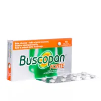 Buscopan Forte - tabletki powlekane na bóle, skurcze i kolki w jamie brzusznej, 10 tabletek powlekanych