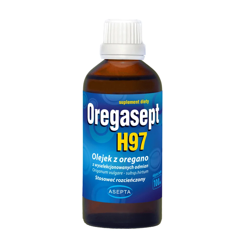 Oregasept H97 olejek z oregano z wyselekcjonowanych odmian, 100ml