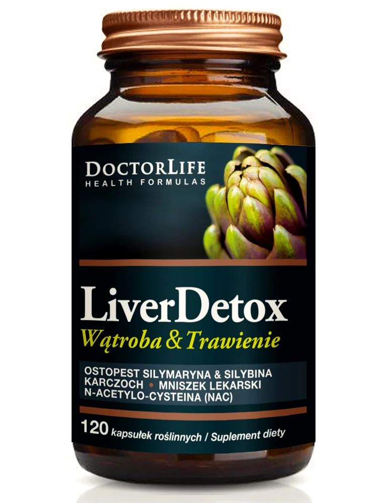 Doctor Life Liver Detox 120 kapsułek