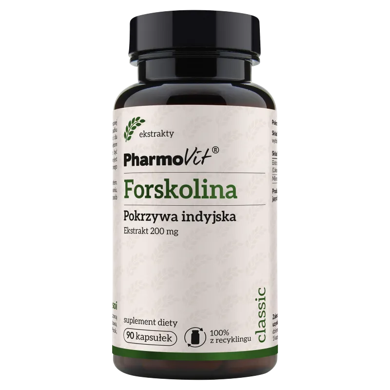 Forskolina Pharmovit, suplement diety, 90 kapsułek