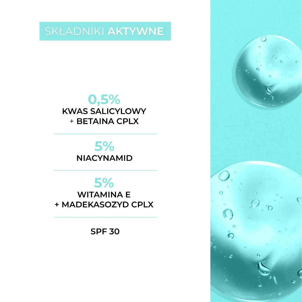 L'biotica Estetic Clinic ACID Treatment wygładzająco-nawilżający dermo-zabieg krem na dzień SPF 30, 35 ml