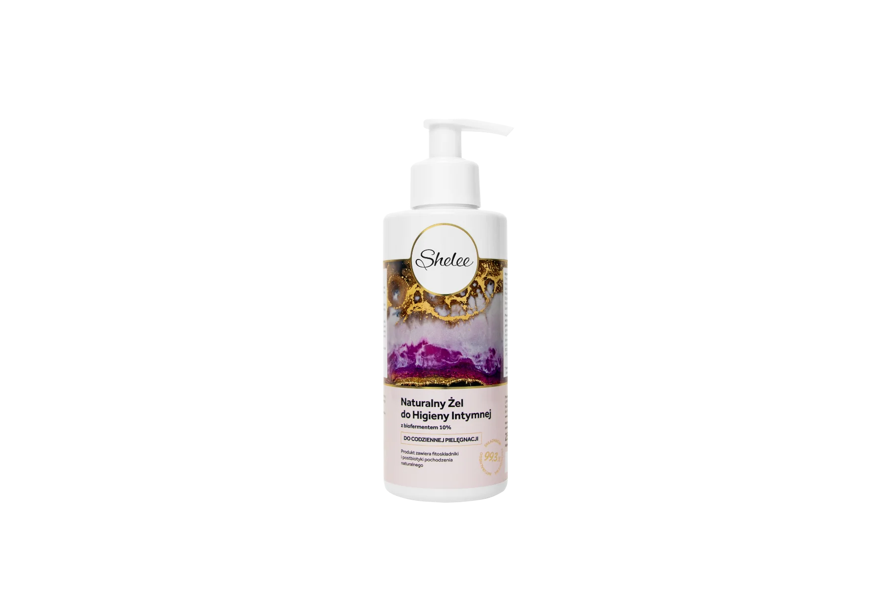 Shelee naturalny żel do higieny intymnej z biofermentem 10%, 250 ml