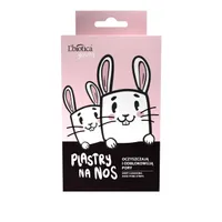 L'Biotica Young, plastry oczyszczające i odblokowujące pory na nos, królik, 3 sztuki