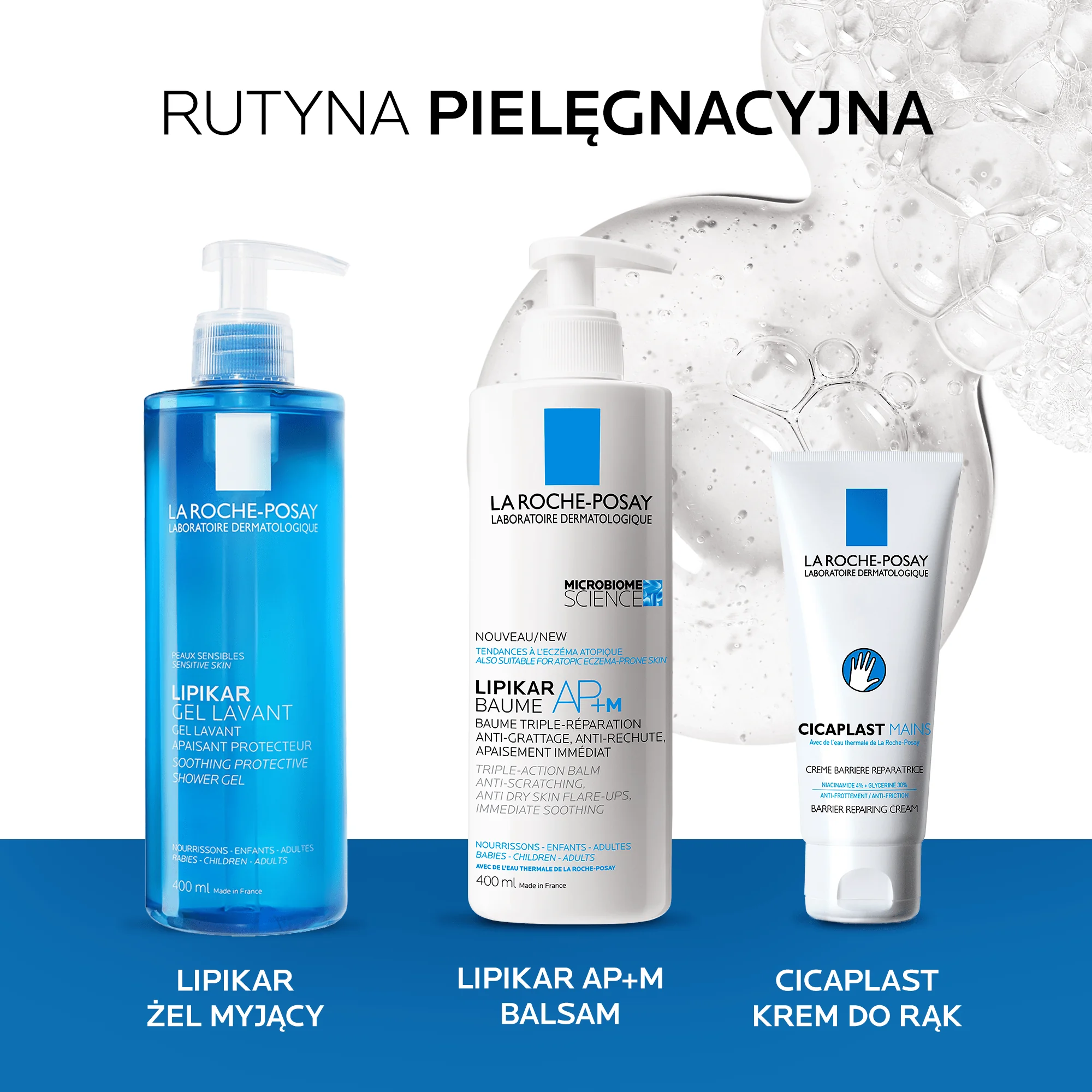 La Roche-Posay Lipikar żel myjący, 400 ml
