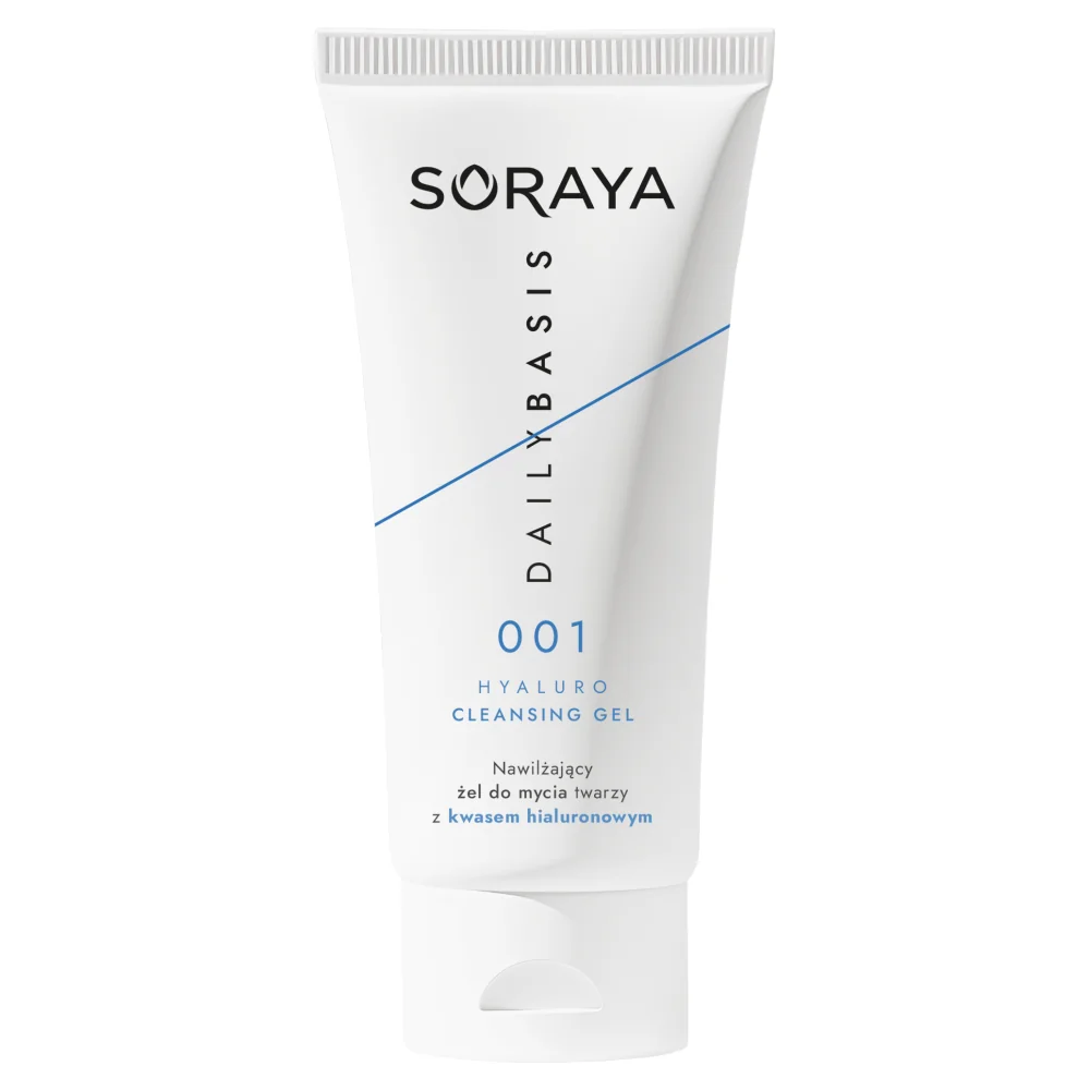 Soraya Daily Basis nawilżający żel do mycia twarzy z kwasem hialuronowym 001, 150 ml