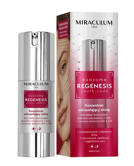 Miraculum Exosome Regenesis koncentrat odnawiający skórę na dzień i noc, 30 ml
