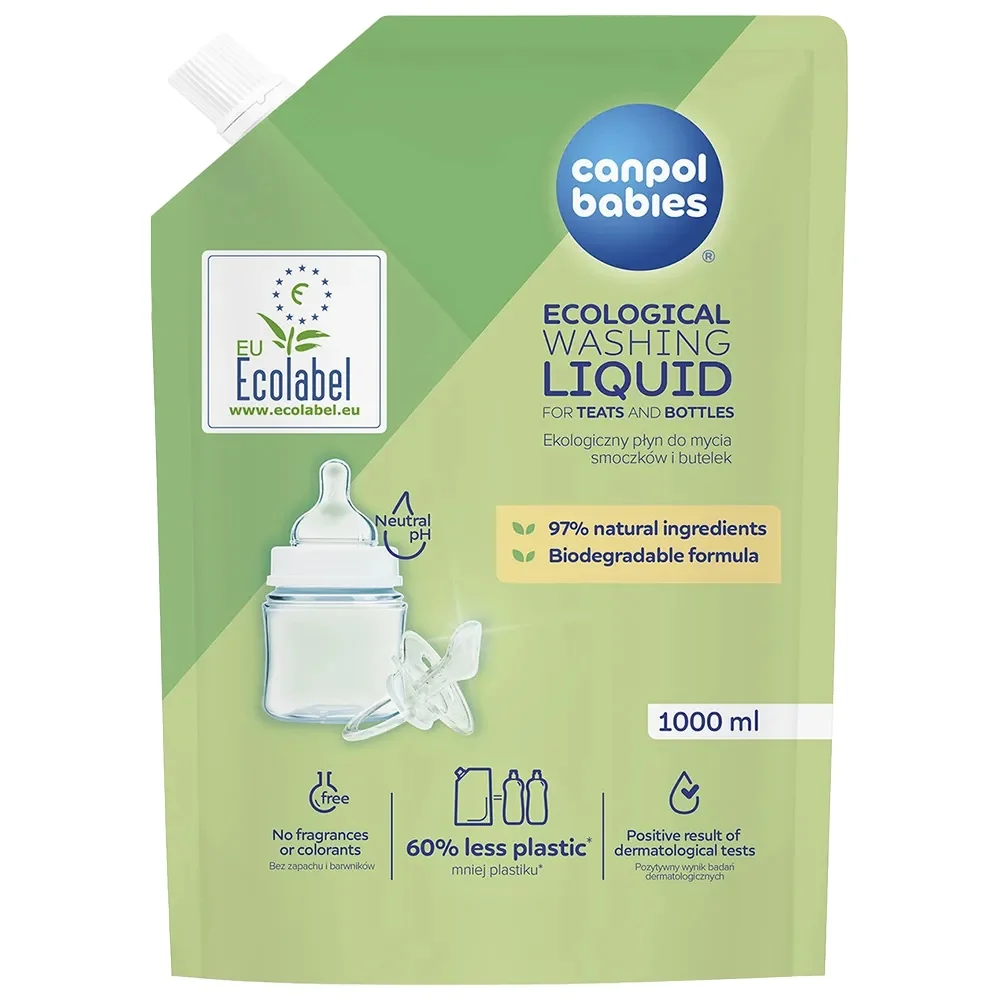 Canpol Babies opakowanie uzupełniające płynu do mycia, 1000 ml