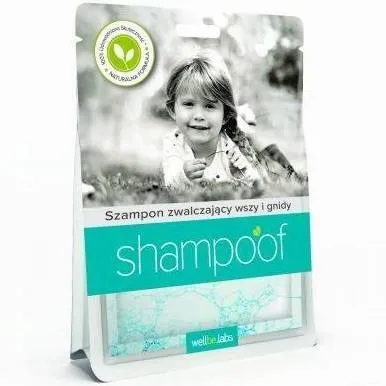 Shampoof, sampon zwalczający wszy i gnidy, 2 x 40 ml