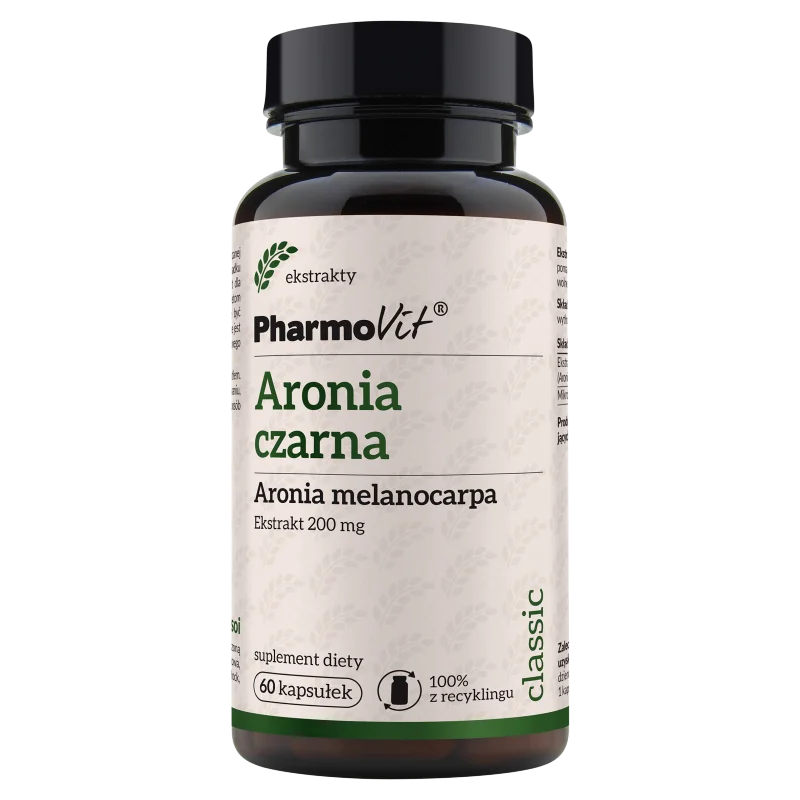 Pharmovit Aronia Czarna 60 kapsułek