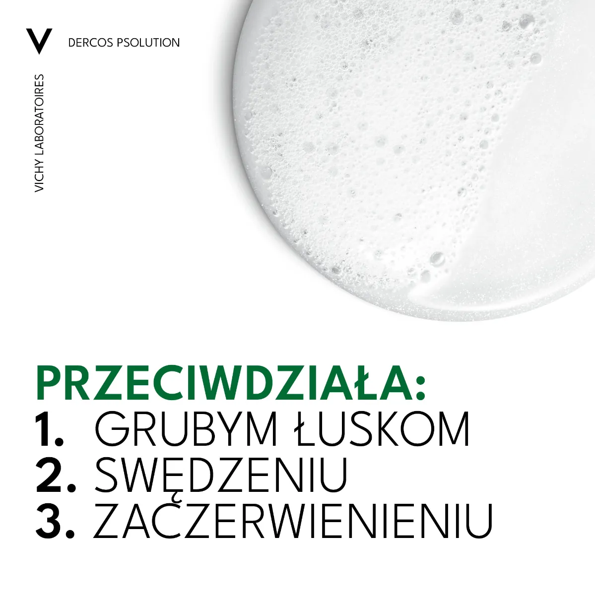 Vichy Dercos PSOlution, szampon keratolityczny, 200 ml 