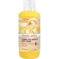 Fresh Juice, pianka do kąpieli banan & mus mango, 1000 ml