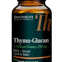 Doctor Life Thymu-Glucan liofilizat grasicy 250 mg, 60 kapsułek