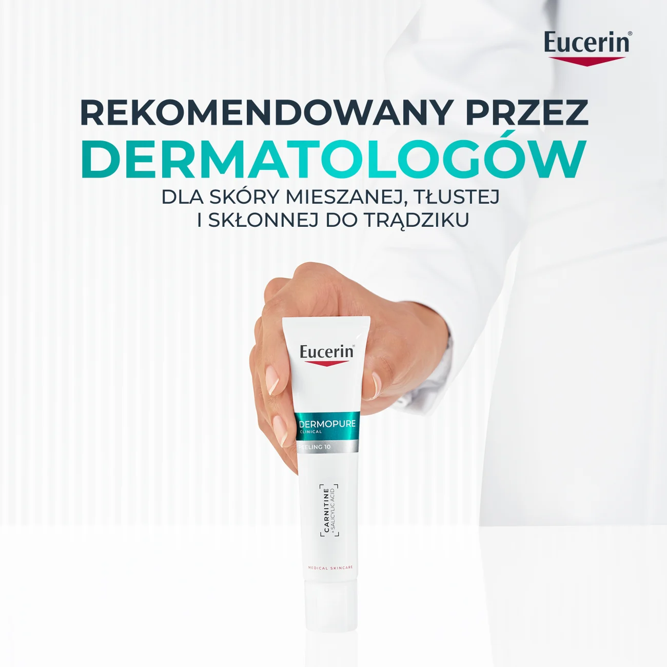 Eucerin DermoPure Clinical kuracja złuszczająco-wygładzająca, 40 ml
