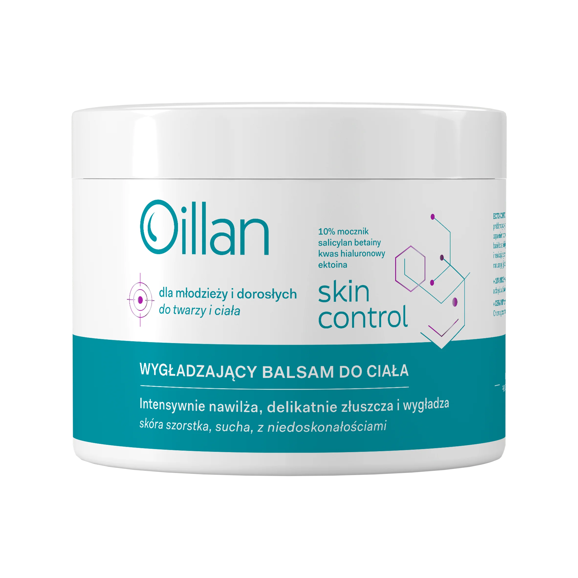 Oillan Skin Control wygładzający balsam do ciała, 500 ml