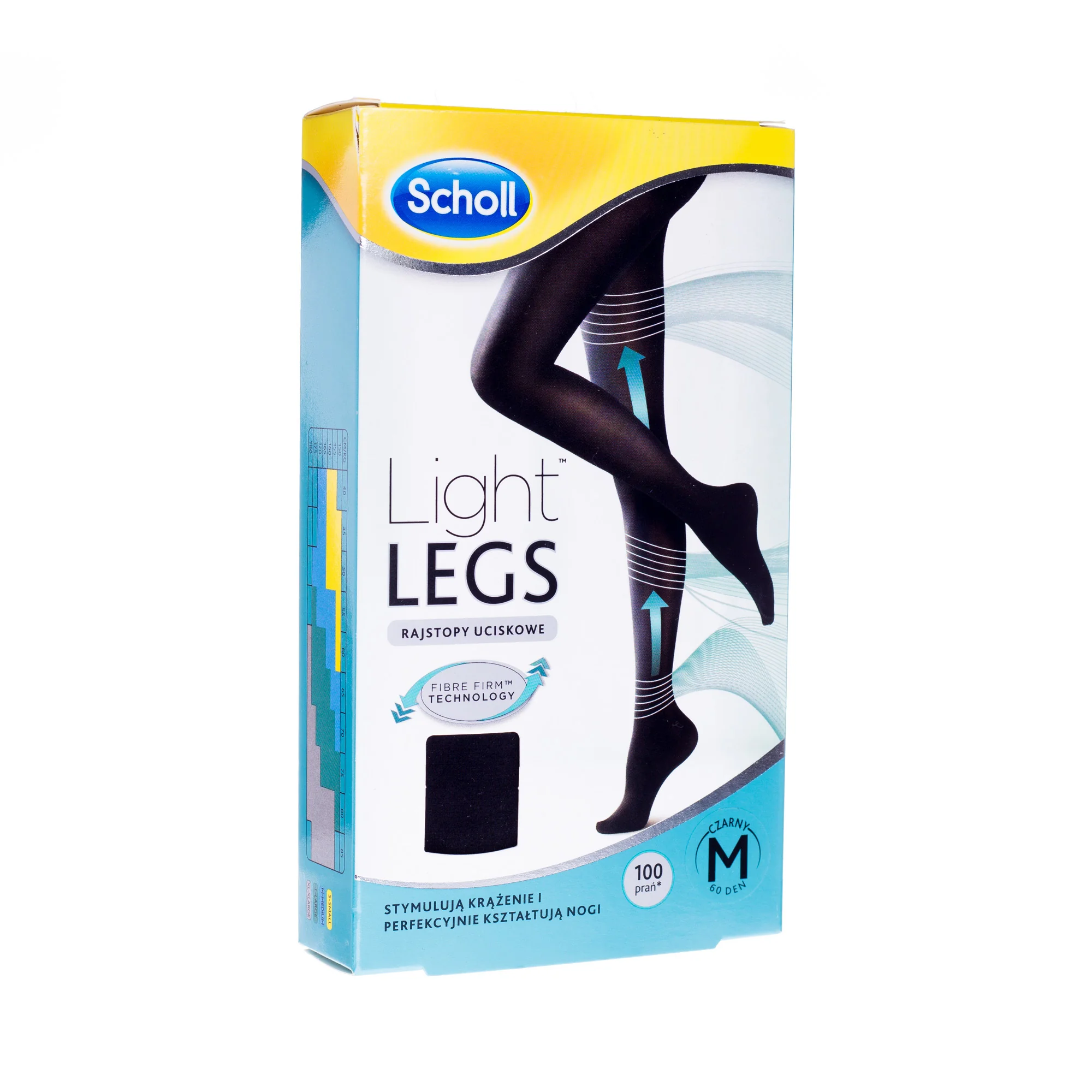 Scholl rajstopy uciskowe light legs m, rajstopy 1 szt.