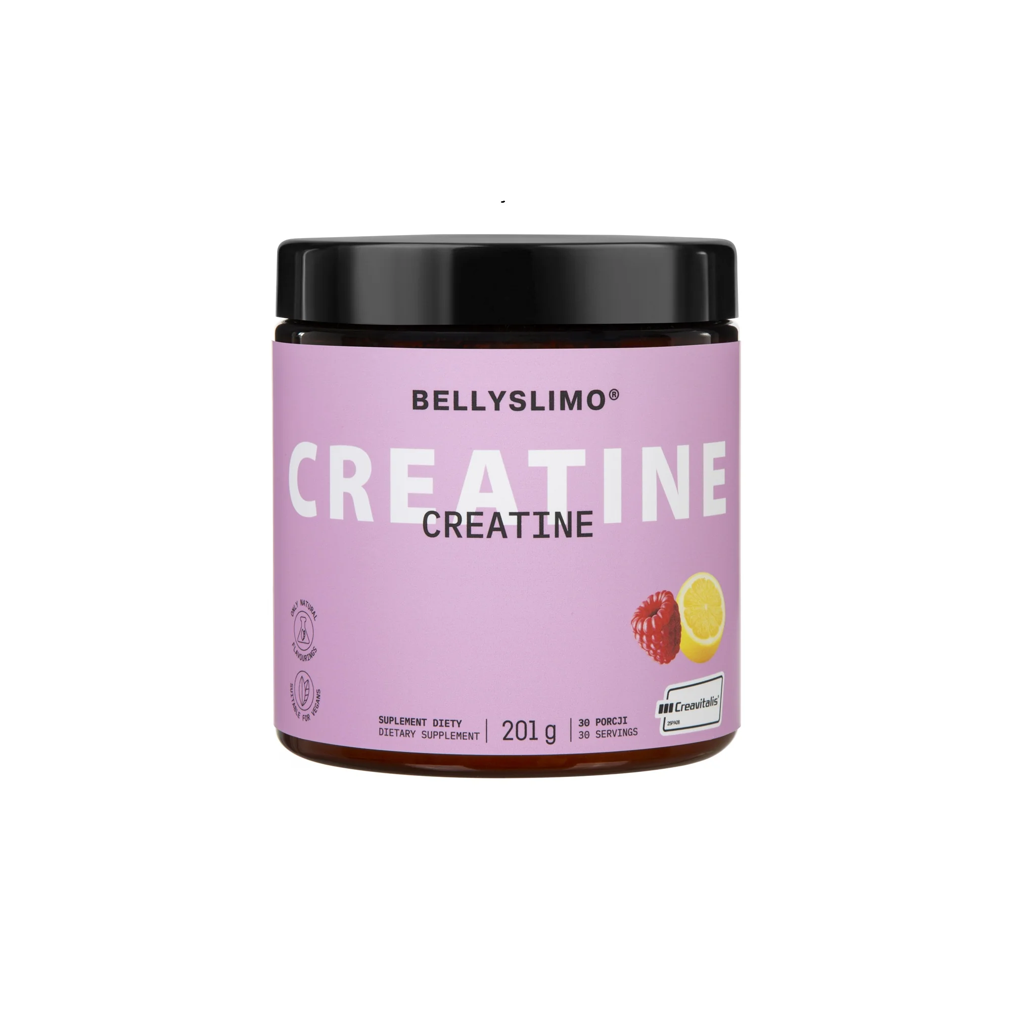 Pharmaverum Bellyslimo® Creatine proszek o smaku malina-cytryna, 201 g