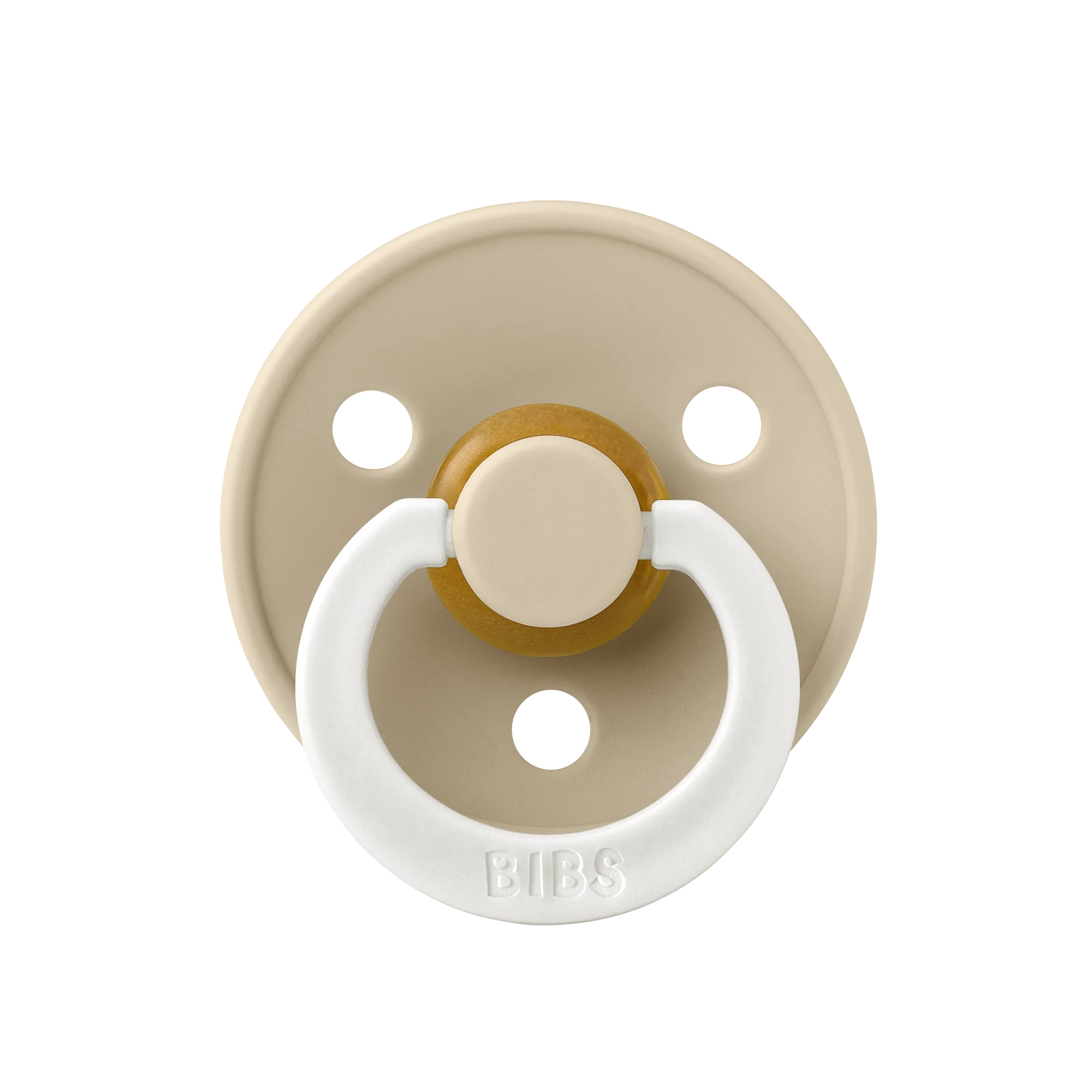 BIBS Pacifier Vanilla Glow smoczek lateksowy, 1 szt.