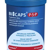 ForMeds Bicaps P-5-P, suplement diety, 60 kapsułek