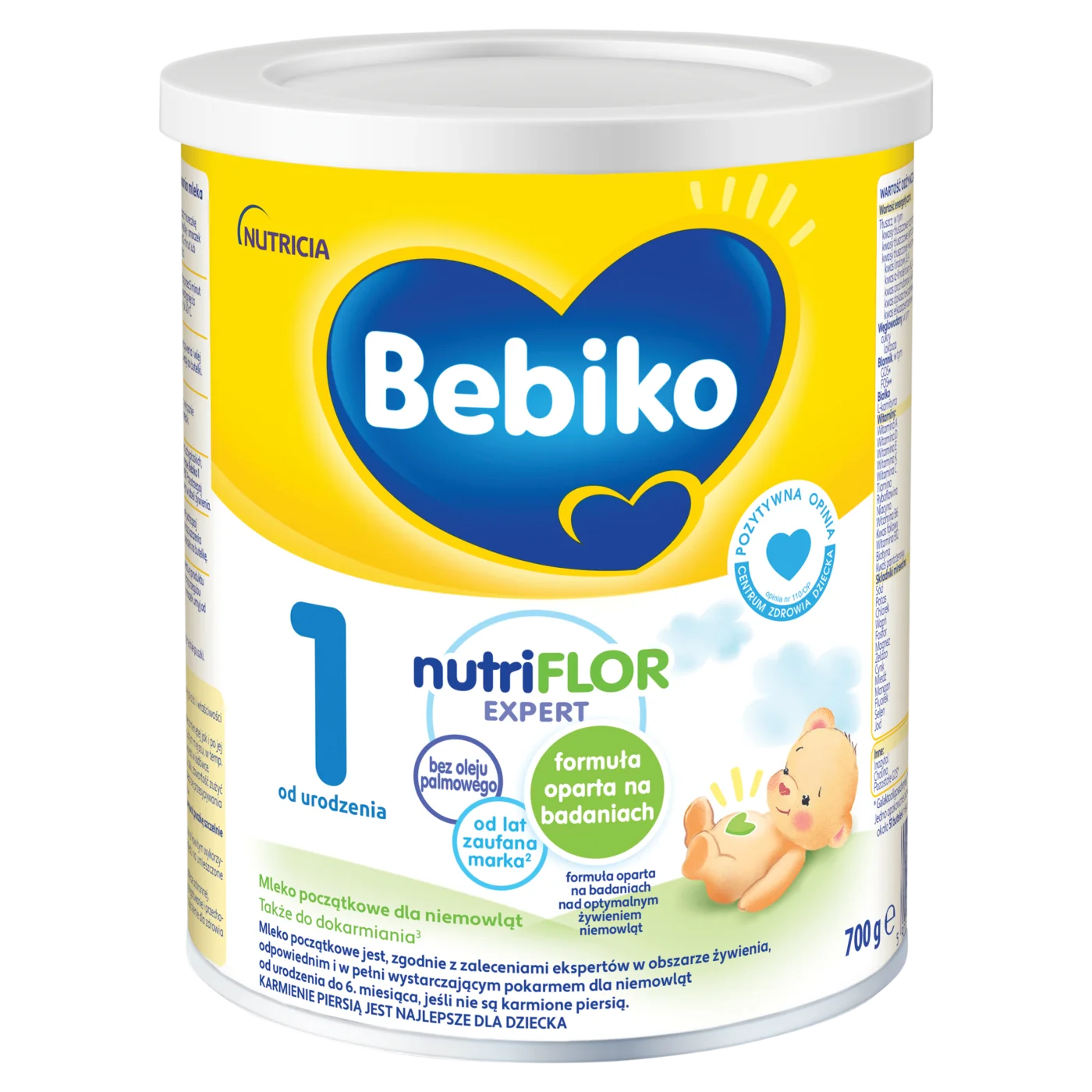Bebiko 1 Mleko początkowe dla niemowląt od urodzenia, 700 g