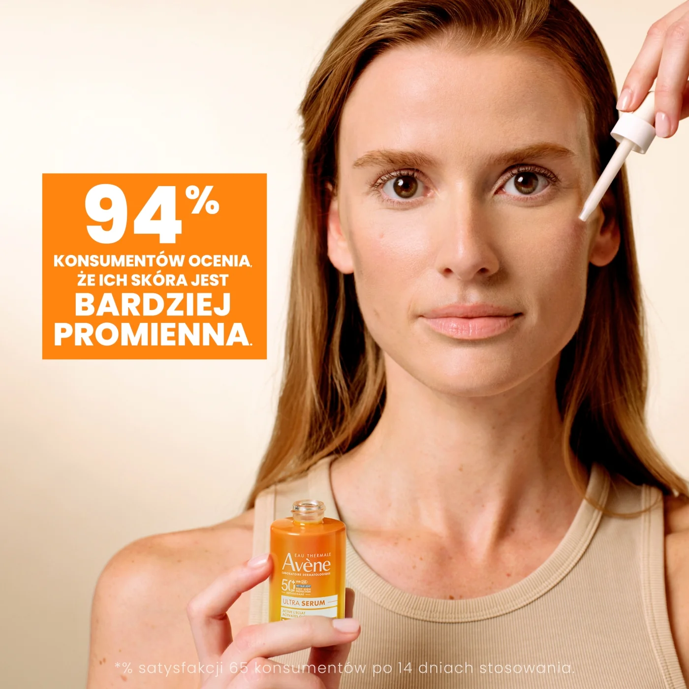 Avène Ultra Serum serum rozświetlające z bardzo wysoką ochroną SPF 50+, 30 ml