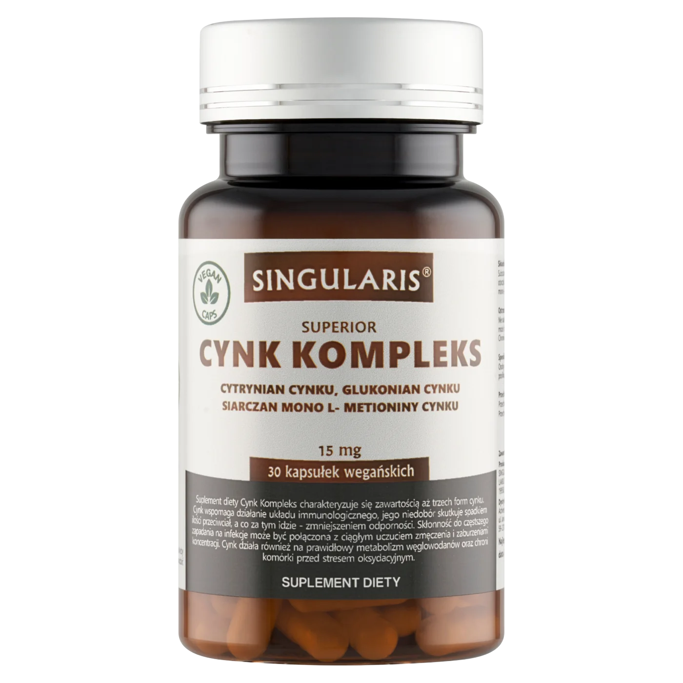 Singularis Superior Cynk Kompleks 30 kapsułek