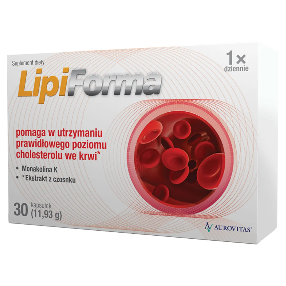 LipiForma 30 kapsułek. Data ważności: 31.10.2026