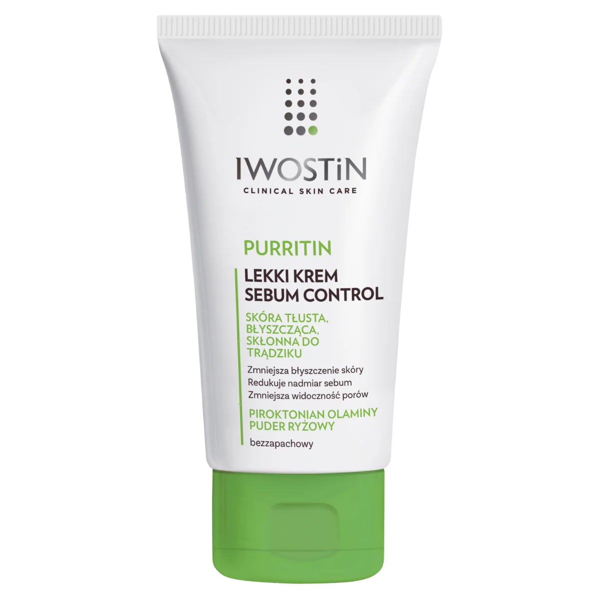 Iwostin Purritin Sebum Control lekki krem do twarzy, 60 ml