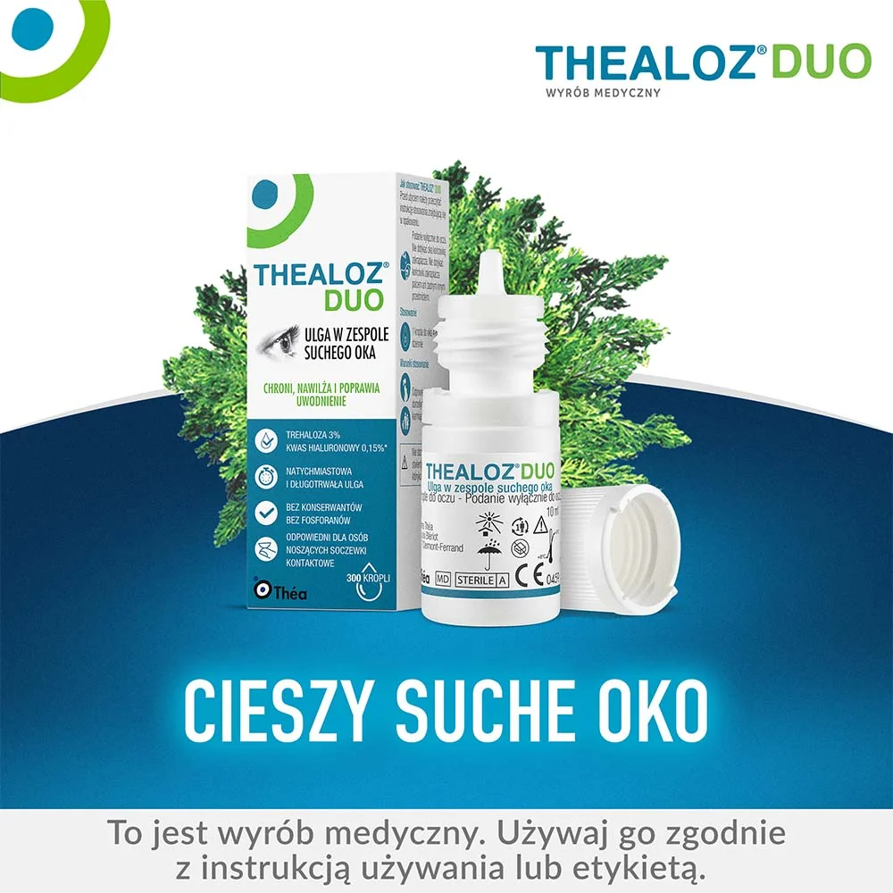 Thealoz Duo krople do oczu, 10 ml