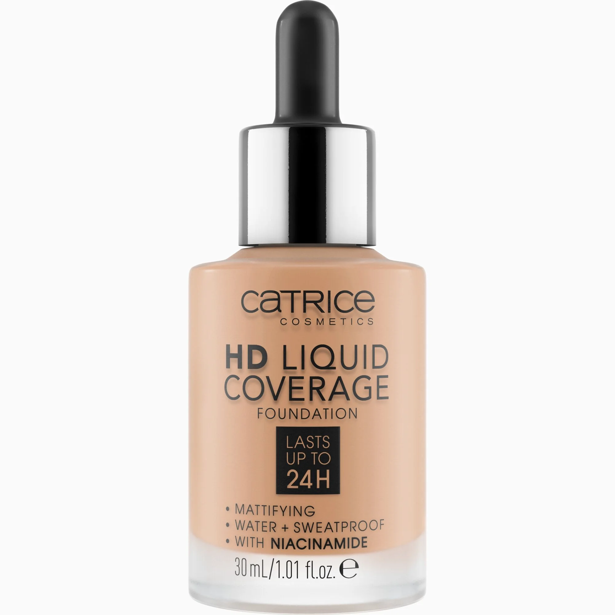 CATRICE Cosmetics HD Liquid Coverage Foundation podkład do twarzy 040 Warm Beige, 30 ml