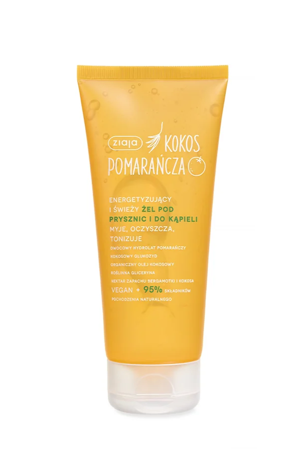 Ziaja Kokos Pomarańcza żel pod prysznic, 200 ml