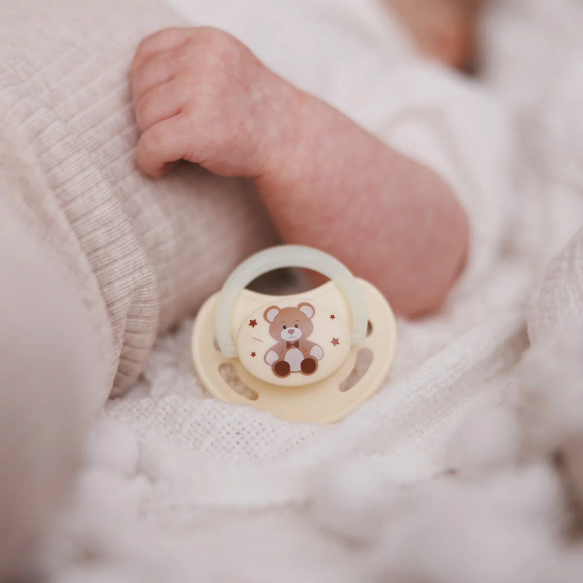 Babyono smoczek anatomiczny silikonowy 0-6 m, 2 sztuki