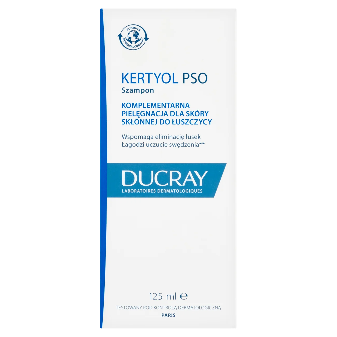 Ducray Kertyol PSO szampon do skóry skłonnej do łuszczycy, 125 ml