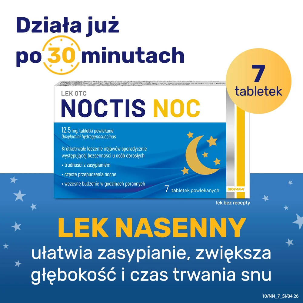 Noctis Noc 12,5 mg 7 tabletek