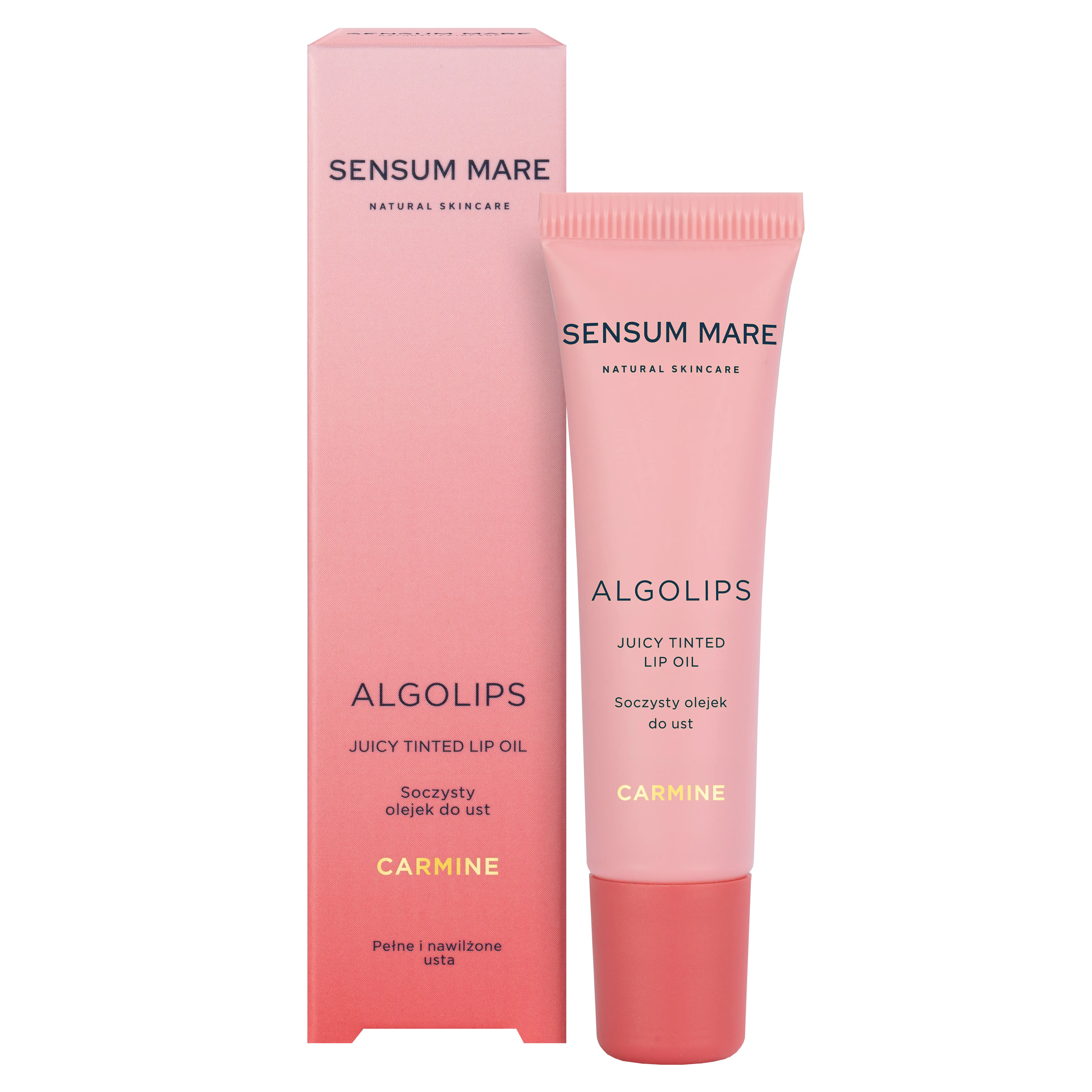 Sensum Mare Algolips soczysty olejek do ust CARMIN, 10 ml