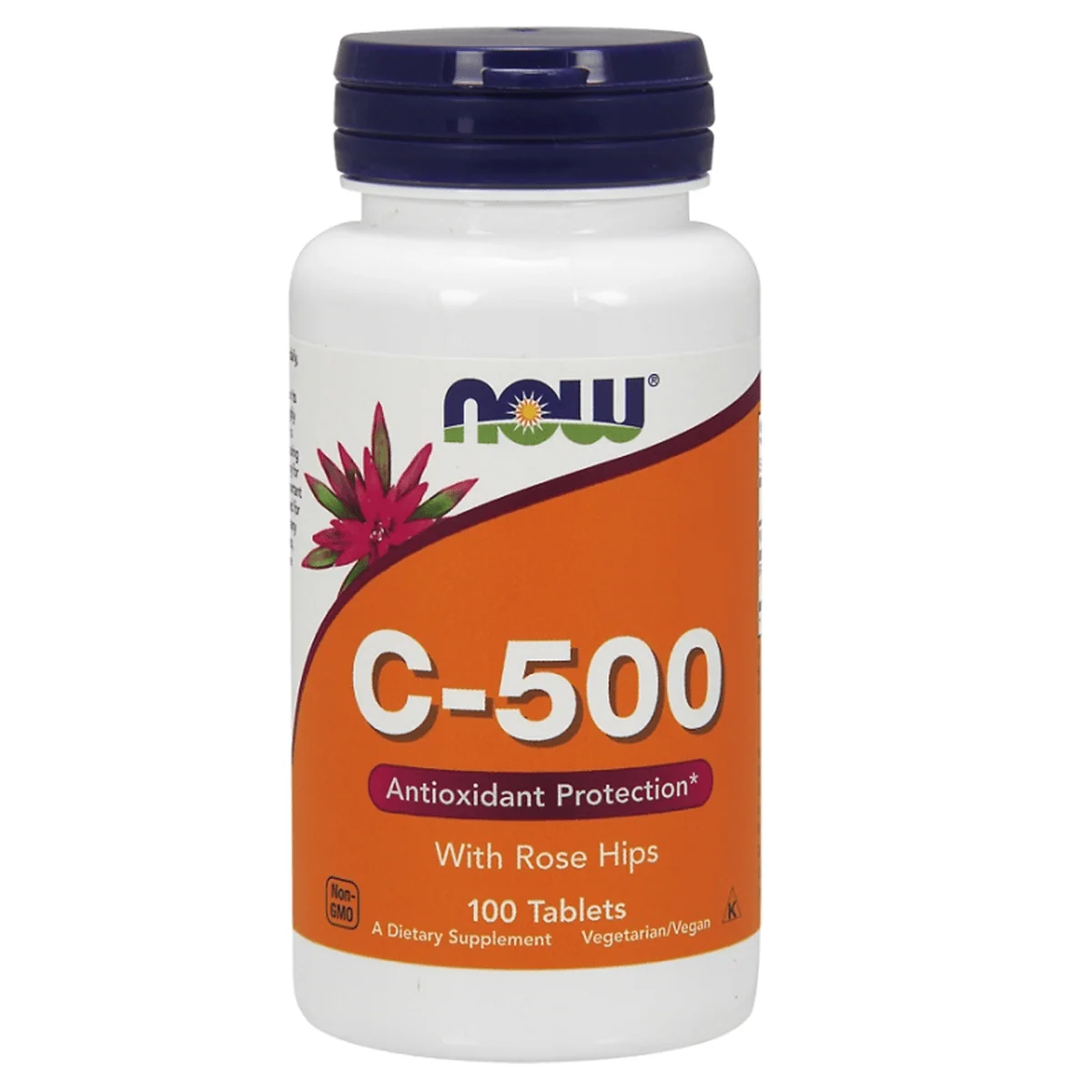 Now Foods Witamina C-500 z Dziką Różą 100 tabletek