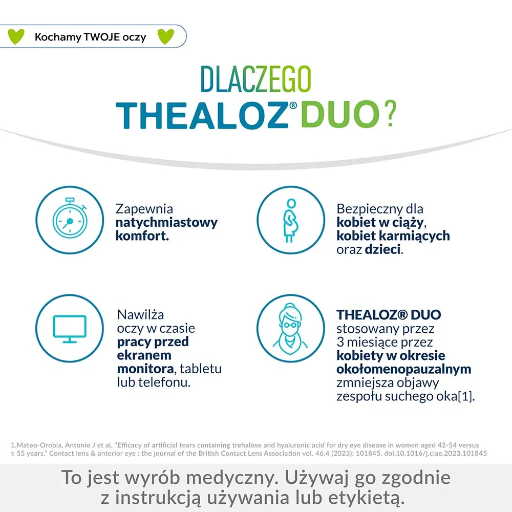 Thealoz Duo krople do oczu, 10 ml