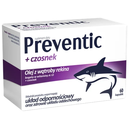 Preventic + czosnek 60 kapsułek